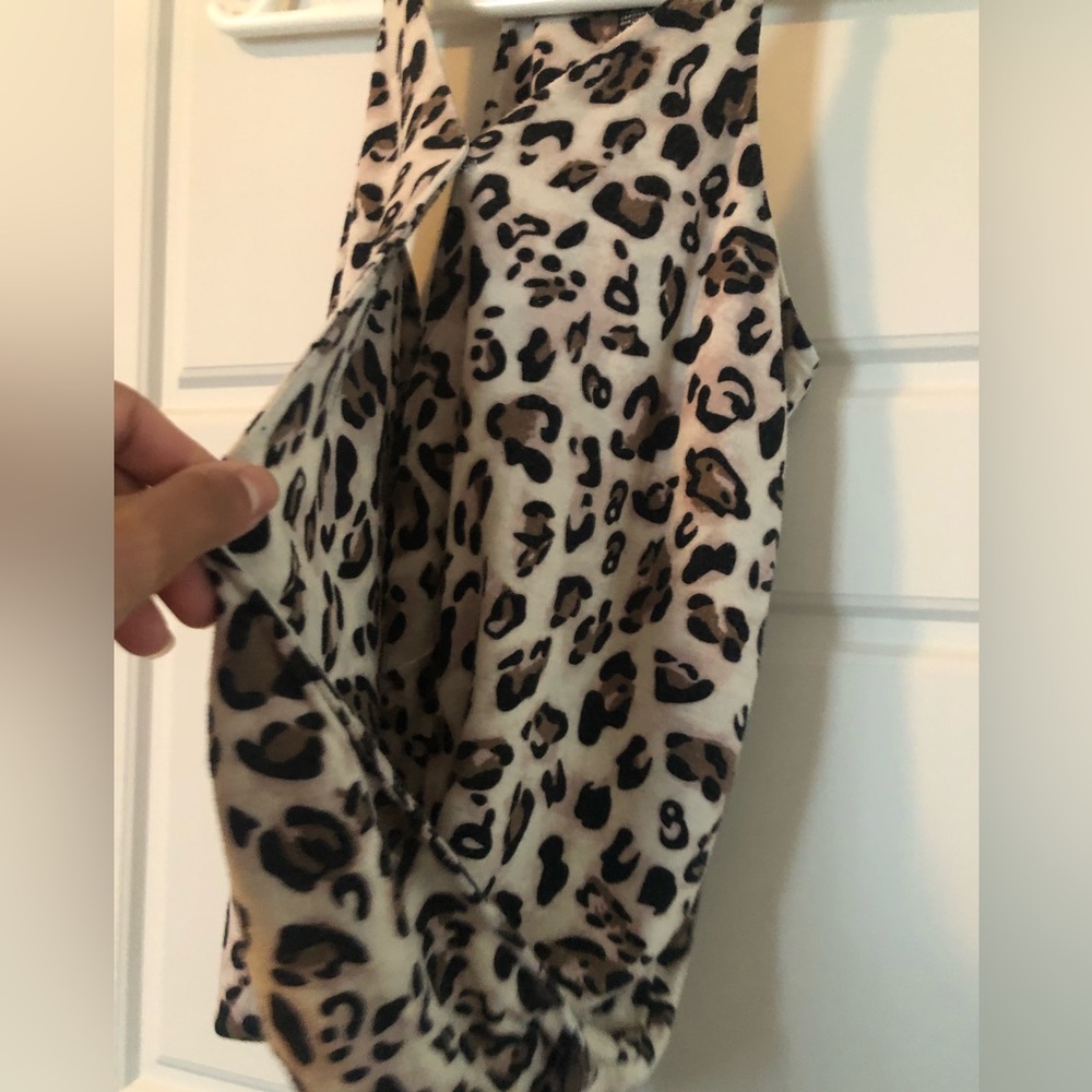 Leopard print tank top - Picture 2 of 6